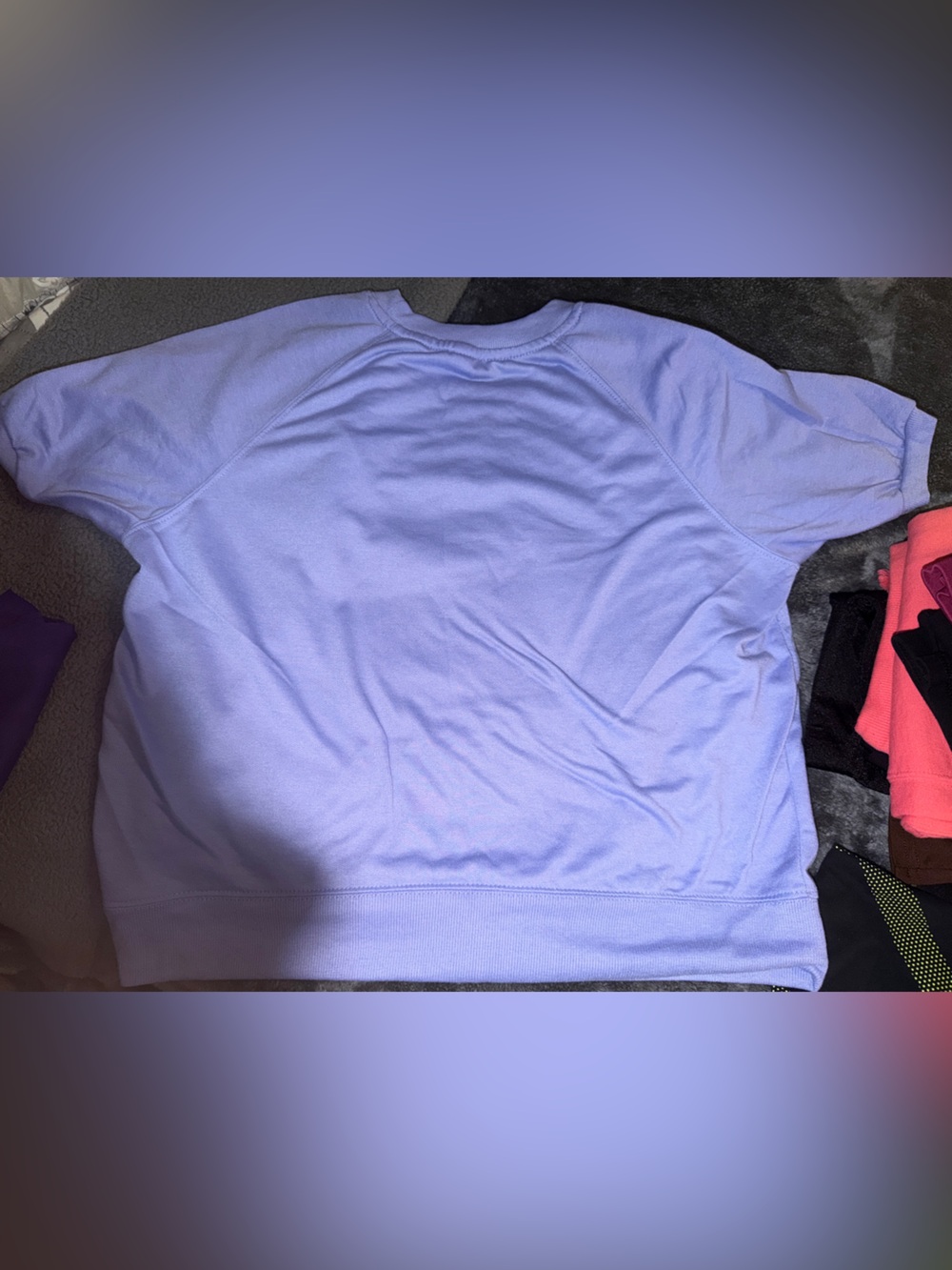 Lilac Women's Short Sleeve Top - Unbranded top only